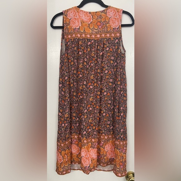 SPELL Love Jetty Sleeveless Tunic Mini Dress Balmy Nights Size Small - Picture 10 of 11